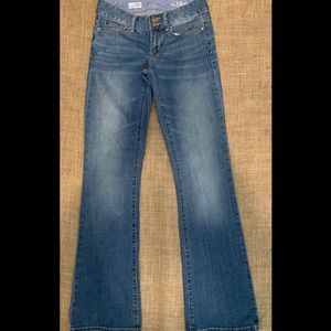Gap bootcut jeans, stonewashed size 25